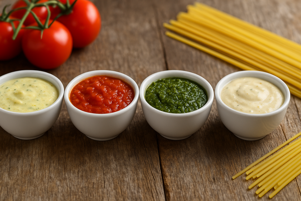 Proveedor de salsas italianas frescas para restaurantes en Madrid