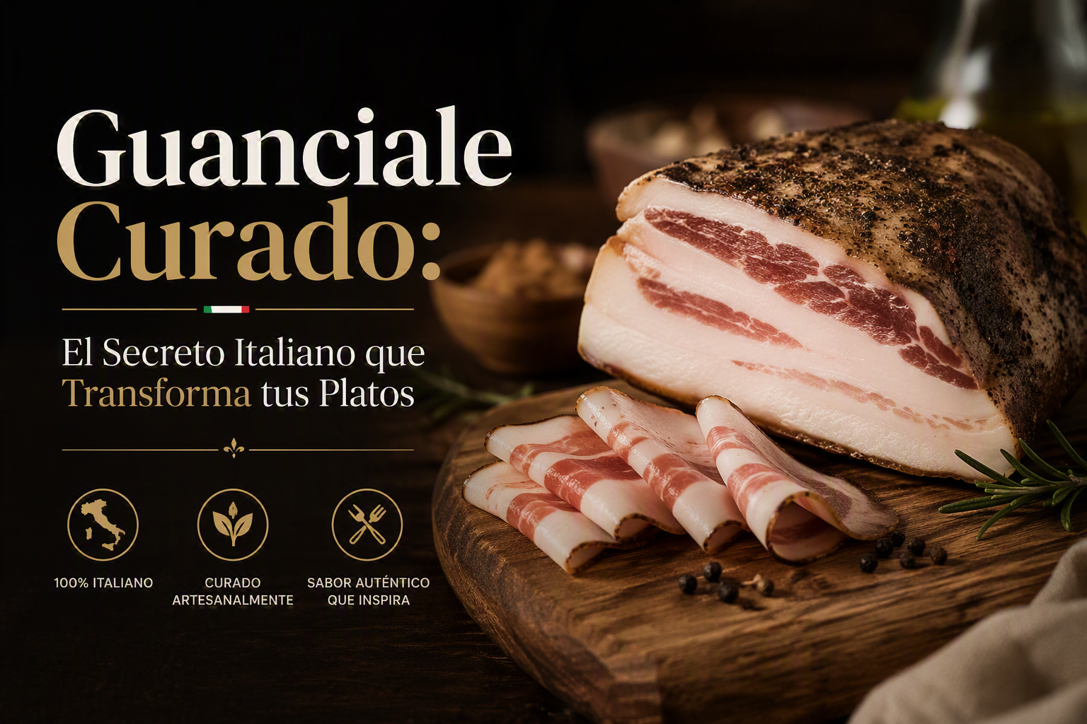 Guanciale curado
